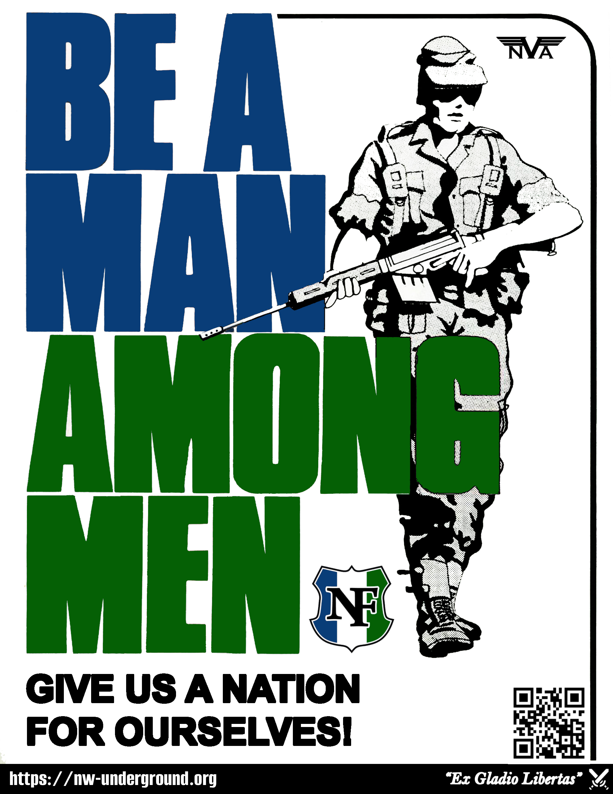 Be a man among men